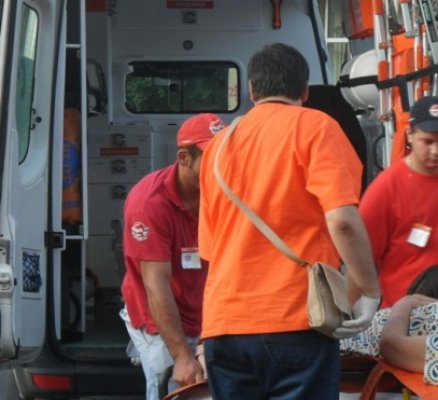 Pieton accidentat de o autoutilitară, la Billa
